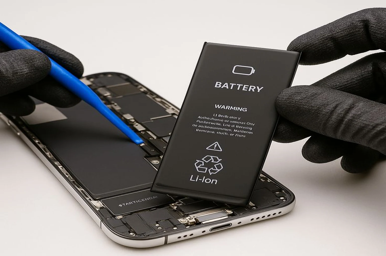 Mobile phone battery replacement
